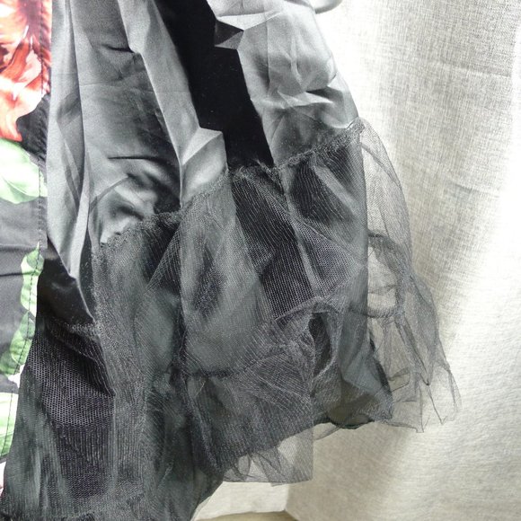 Ladies Sleeveless Fit And Flare Floral Dress Large - Picture 8 of 8